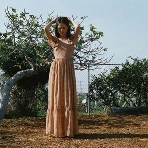 DOEN Flora dress in Adobe